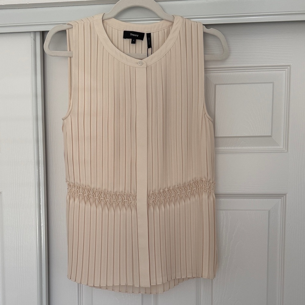 Theory Women's Pleated Smock Top